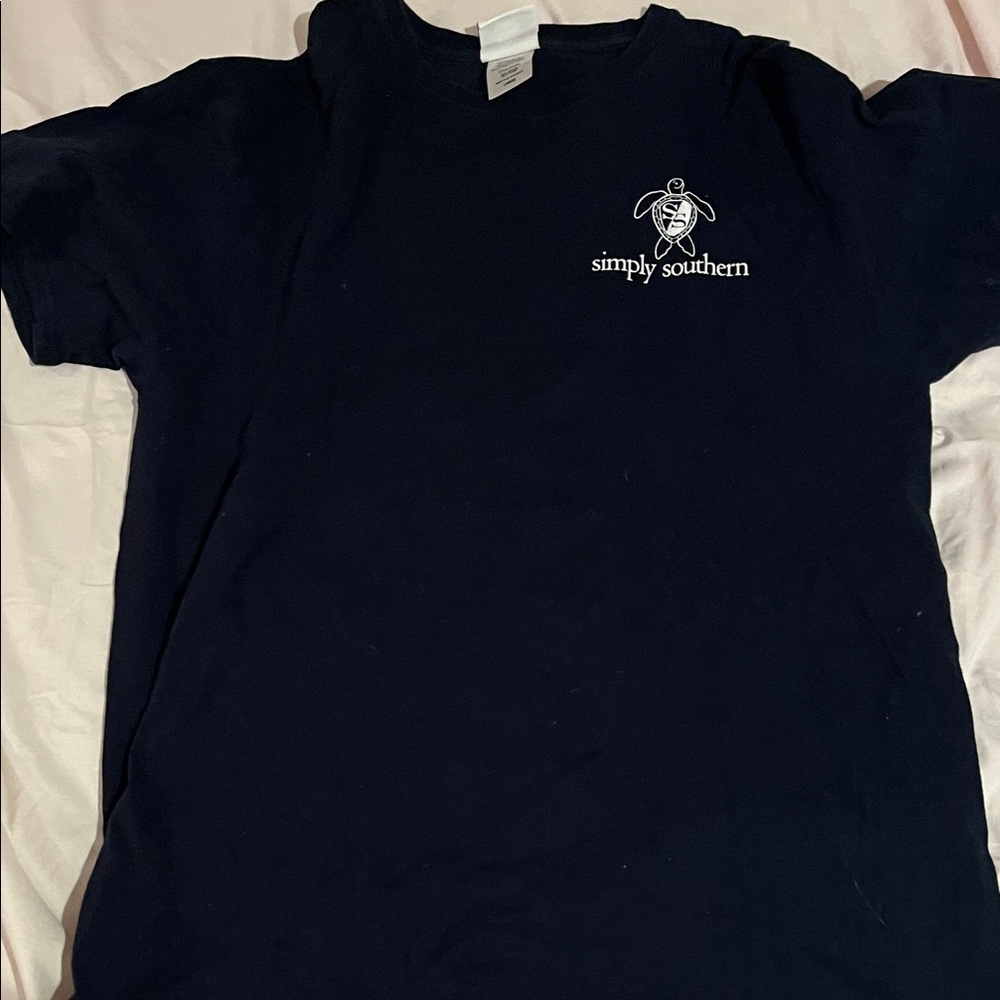 Simply Southern Navy T-Shirt with Logo